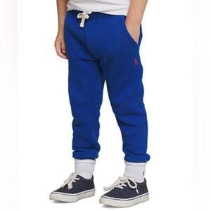 Polo by Ralph Lauren Classics Royal Blue Kids Fleece Sweatpants Size 4T
